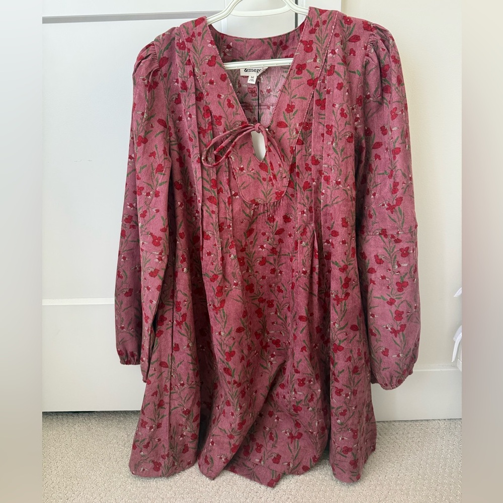 NWT simply Tuesday mini pink dress size M